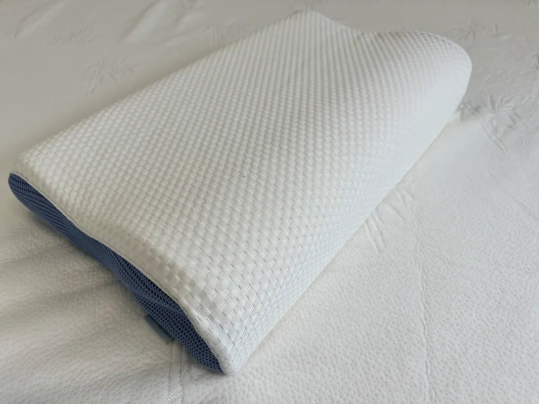 Ice_Silk_Fabric_Cover_Memory_Foam_Pillow