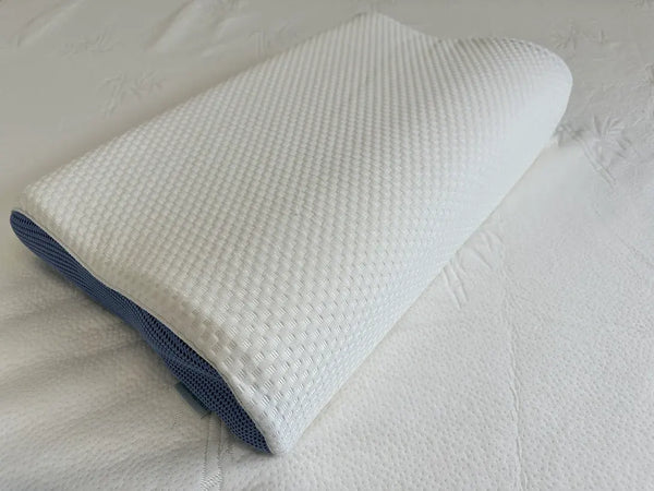 Ice_Silk_Fabric_Cover_Memory_Foam_Pillow